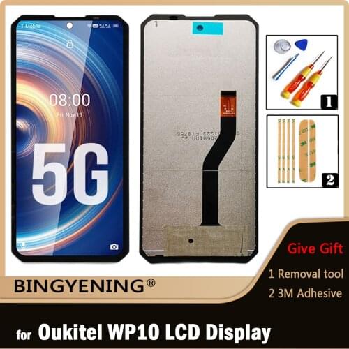 New Original For 6.67 inch Oukitel WP10 5G LCD Display Screen Touch Digitizer Assembly For Oukitel WP10 Smartphone Android 10.0