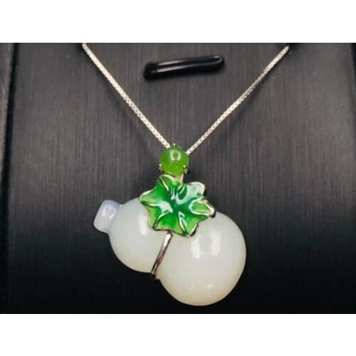 Silver 925 Pendant Necklace for Women Men Jewelry Trendy Charm Party