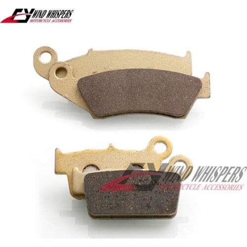 Copper fiber Front Rear Brake Pads For Honda AX-1 250 1989-1994 AX-V 50 1989-1990 CRM 250 1 1989-1990 XLR 250 R Baja 1988-1990