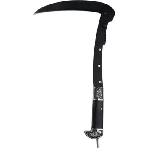 Classical National Style Design Folded Weeding Sickle with Nylon Bag Sharp Steel Blade For Outdoor/ Adventure/ Gardening