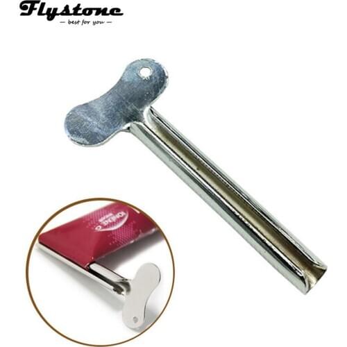 Toothpaste Squeezer Home Bathroom Accessories Metal Tube Wringer U Key Shape Toothpaste Cosmetic Paint Squeeze Extruder