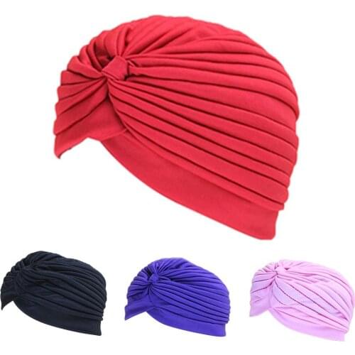 Swimming Pool Cap Multi-color Indian Headscarf Bonnet Caps for Yoga Outdoor Sports Adult Bathing Caps