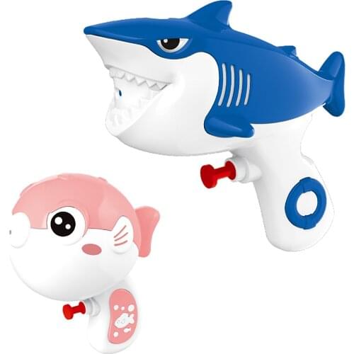 Water Gun Toy Kids Summer Cute Animals Beach Squirt Toy Beach Water Spray Push-type Handle Swim Pool Toys