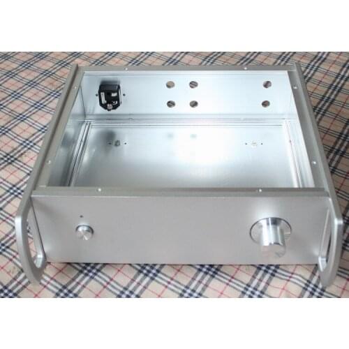 WA31 Full aluminum enclosure Preamplifier chassis Tube amplifier chassis Power amplifier case 250*290*95mm