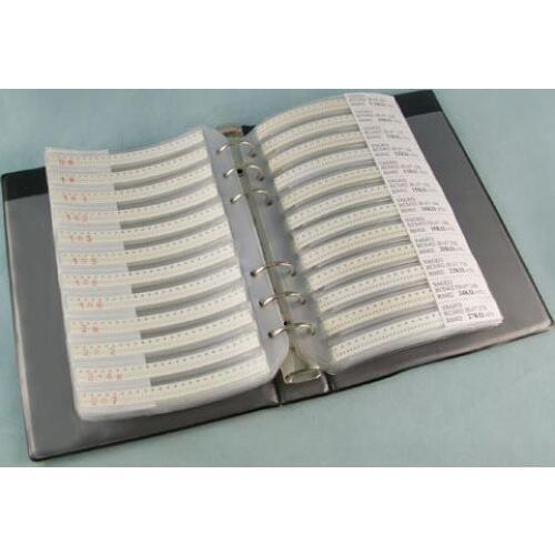 170valuesX50pcs=8500pcs 0603 5% 0R-10M ohm SMD Resistor Kit RC0603 JR-07 series Sample Book Sample Kit Fuse