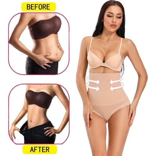 SURE YOU LIKE 2021 NEW Seamless Lace Ultra-thin Breathable Hip Raise High Waist Women Shapewear Body Shapers Abdomen Pants