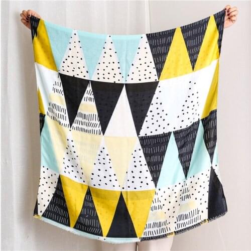 2021 Luxury Brand Cotton Scarf Womens Autumn & Winter Versatile Long Gauze Kerchief Shawl Dual Purpose high quality fashion