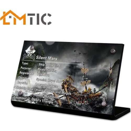 Acrylic display stand brand suitable for Model 71042 Silent Mary toy building block