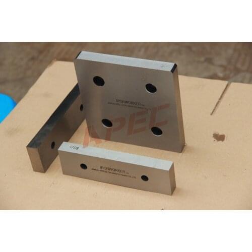 APEC Angle Cutting Blades for Hydraulic Ironworker AIW-60 125*125*12mm