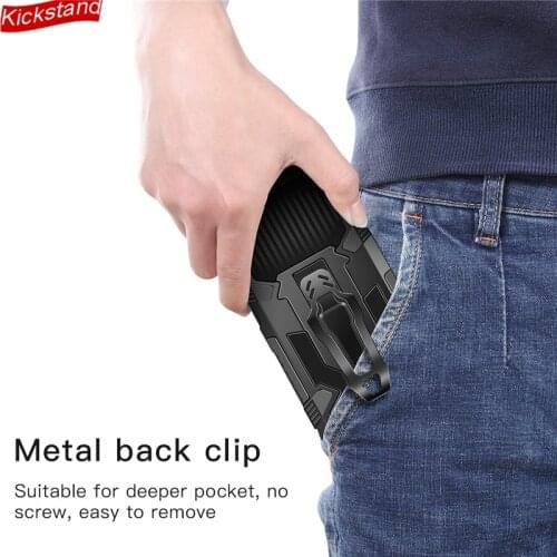 Kickstand Case for Honor 20S 20 9S Cover Dual Layer Hard PC Soft Silicone Bumper Protect Armor Belt Phone Bag Shell Fundas Coque