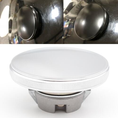 Chrome Round Oil Cap Motorcycle Fuel Gas Tank Cover Aluminum Decorative Accessories For Harley Davidson Street 500 750 2015-2019