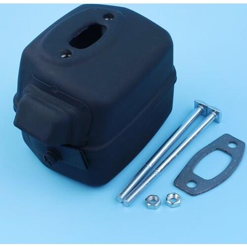 Muffler Exhaust Silencer Bolts & Nut & Gakset Set For Husqvarna 154 254 50 Special, 51, 55 / Rancher / EPA Chainsaw 501 76 66-05