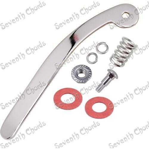 A Set Vintage Guitar Tremolo Arm Whammy Bar Handle & Spring Arm Nut washer for Arch Top Archtop Hollow Semi Hollow Guitar