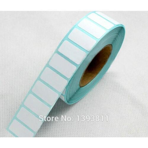 Sticker 25*8mm 1500 Pcs / Roll Thermal Label For Supermarket Label,Logistics Label Free Shipping