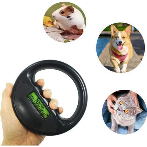 New RFID AVID (9 digit number ), FDX-A (FECAVA), FDX-B dog cat animal microchip reader pet scanner