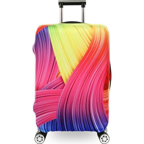 TRIPNUO Seagulls Thickest Protective Luggage Cover Waterproof Travel Luggage Cover Suit for 18-30'' Case Elastic Suitcase Cover