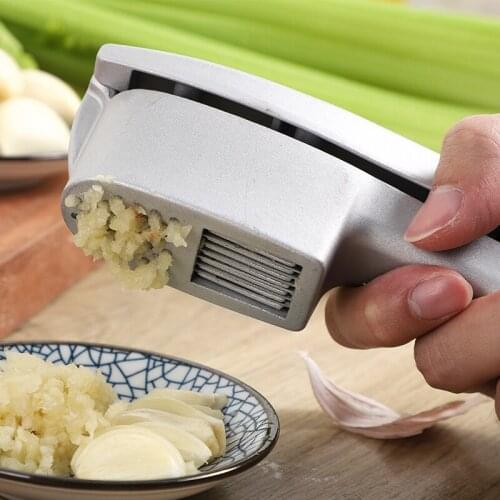 Kitchen household manual garlic press aluminum alloy garlic garlic garlic maker garlic squeeze garlic garlic press gadget