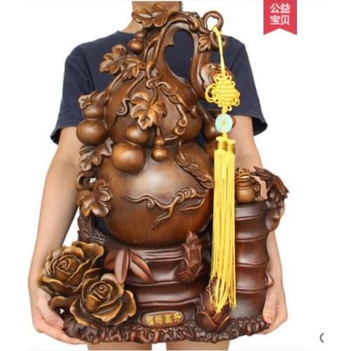 Ruyi wangfu gourd creative home living room wine cabinet decoration handicraft housewarming practice cabinet crafts room wine