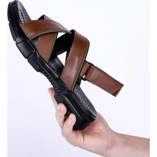 Mens Dress Sandals Men Gladiator Sandals Mens Beach Leather Summer Sandal Shoes Male Sandalhas Masculina 39 S Plage Sandales