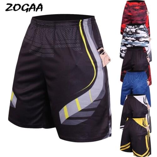ZOGAA Shorts Man New Mens Sports Beach Shorts Loose Five-point Pants Daily Summer Streetwear Mens Clothing Hot Sale Chic Male