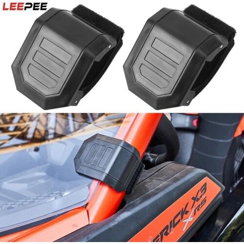 UTV Universal Windshield Window Clamp For Honda Pioneer For Polaris RZR XP For Can-Am Maverick x3 1000 Commander 2Pcs