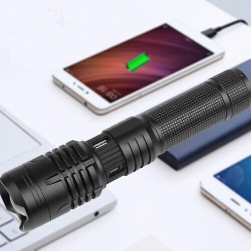 Xhp70.2 Led Flashlight Torch Power Bank Light Bulbs Rechargeable Portable Litwod Zoom In Or Out Camping And Outdoor Activity