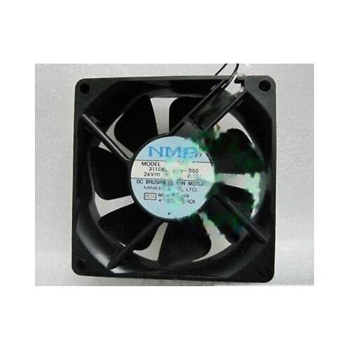 1pc new fan 2410ML-05W-B40 24V 0.30A NMB 80*80*25MM 2 freeship