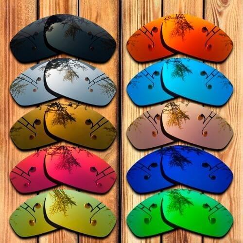 2 Pairs 100% Precisely Cut Polarized Replacement Lenses for Blender Sunglass - Many Colors