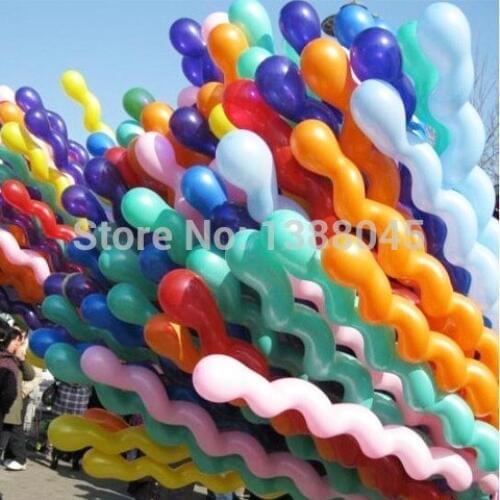 20pcs /lot Mixed Color Long Twist Latex Balloons Birthday Wedding Christmas Party Decorations Inflatable Toys