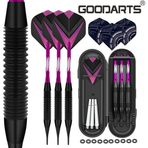 3pcs Darts Flights Set Tungsten 19g Steel Tips Grams for Dart Board Professional Accessories Indoor Sports Game