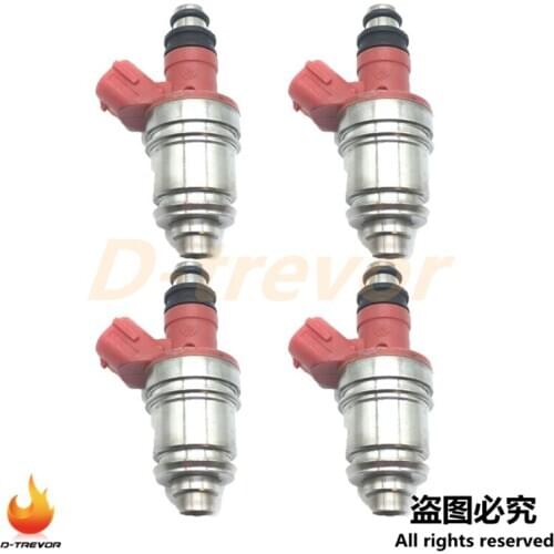 4PCS JS28-2 NEW Fuel injector for 1994-2003 Suzu-ki Hon-da Isuzu 1.8 2.0 2.3 2.6L