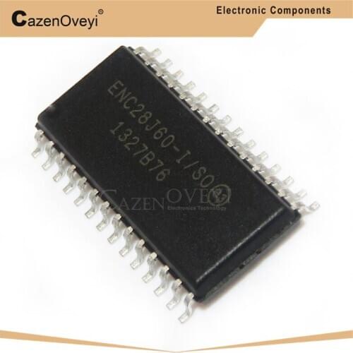 4pcs/lot ENC28J60-I/SS ENC28J60-I/SO ENC28J60 SOP-28 SSOP-28