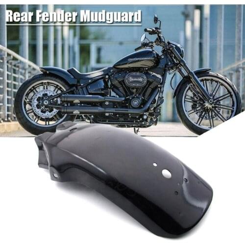 Motorcycle Rear Metal Mudguard Fender Accessory for Honda Yamaha Chopper Cruiser Motorcycle Accessories Parts Frames Black