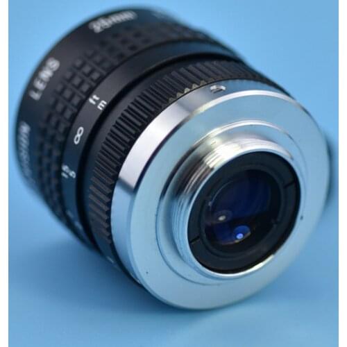 Used secondhand original COSMICAR B2514 25mm 1:1.4 TV lens industry lens for industry camera