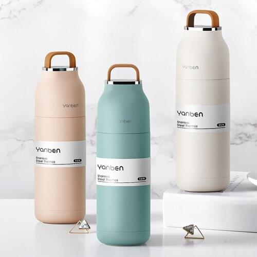 304 Ml Travel Kettle, Stainless Steel Coffee Kettle, 350 Ml Kettle 12-Hour Long-Lasting Thermos Cup
