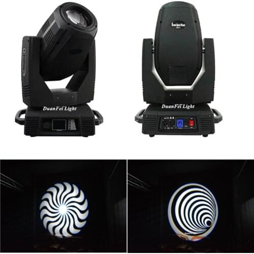 2PCS/Lot Night Club Decoration 17R Beam Spot Wash 3in1 350W Gobo Moving Heads For Concert Light Show