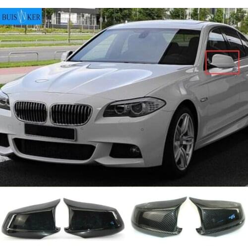 Mirror Covers Fit for Bmw 5 Series F10/F11/F18 Pre-Lci 11-13 Mirror Caps Replacement Side Mirror Caps Rear Door Wing Rear-View