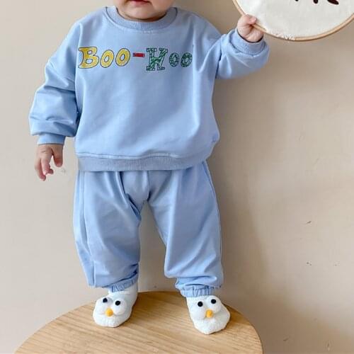 MILANCEL 2021 Autumn New Baby Clothing Set Baby Boys Casual Hoodie Set Toddler Sports Suit