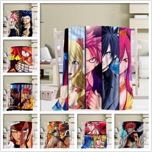 New Arrival Fairy Tail Blankets 3D Printing Soft Blanket Throw On Home/Sofa/Bedding Portable Adult Travel Cover Blanket