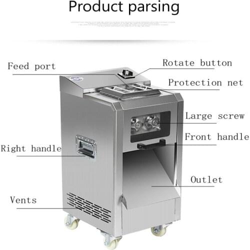 Meat Slicer Knife For MeatSlicer Machine Household Commercial Multi-Function Cutting Meat Machine220kg/h