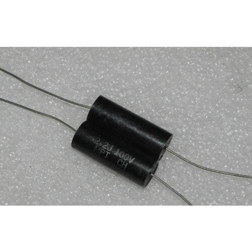 Original new 100% axial heart non polarity CH capacitor for 3.3uf audio 100v2.2uf (Inductor)