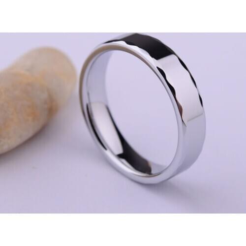 High Polished 85.7% Tungsten Carbide Rings Wholesale 3.5mm/5mm Width Comfort Fit Band Size 4-13 Free Shipping