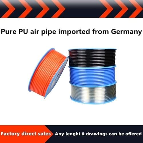PU trachea 4*2.5/6*4/8*5 air pump hose high pressure hose air compressor soft trachea transparent pneumatic hose