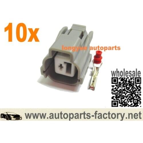 Longyue 10set Sensor Connector for VTEC,A/C Compressor,1 wire O2 Connector For 92-00 Honda/Acura