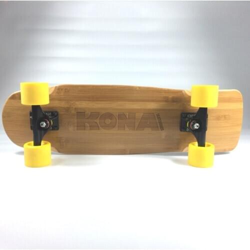 Skateboard Assemble the comPlete Skateboard 7-layer Bamboo and Maple Skateboard Fish-shaped Single Warped Skateboard