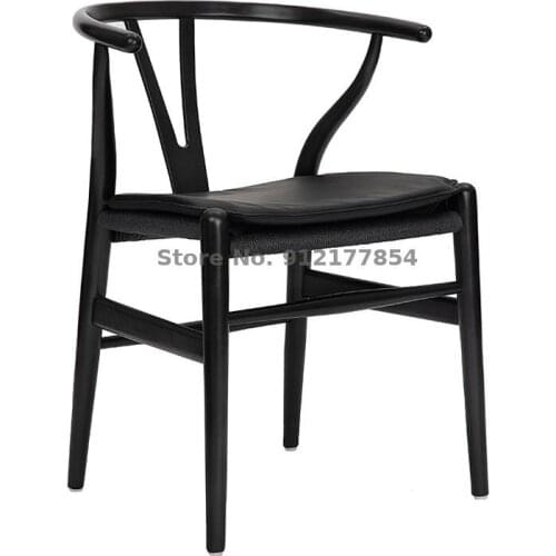 Y Chair Home Color Beech Wood Y Chair Nordic Style Solid Wood Chair Cafe Restaurant Chair Book Chair Balcony Chair Dining Chair