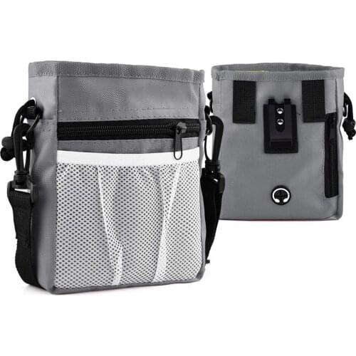 Dog Treat Pouch for Training Dog Reward Treat Bag Waist for Carries Pet Toys Puppy Poop Bag Made by Soft Oxford Cloth