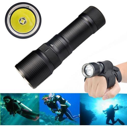 TrustFire DF008 Diving XM-L2 Waterproof 3 Mode Magnetic Control Switch LED Torch Flashlight for Outdoor / Diving