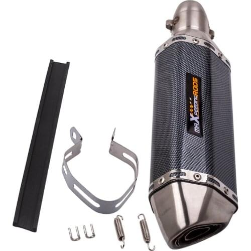 Universal 38-51MM Exhaust Muffler Pipe Motocross Motorbike ATV Quad Motorcycle For Honda CBR600RR