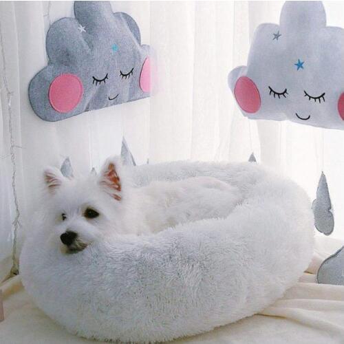 Dog Pet Winter Warmer Basket Bed Cushion Puppy Dog cat sofas Sleeping Dog & cat Mat Supplies Dog bags Pet Cat Bed Warm House